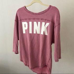 Pink Victoria’s Secret T-shirt Size S